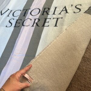 Victoria’s Secret Throw Blanket w Fringe
